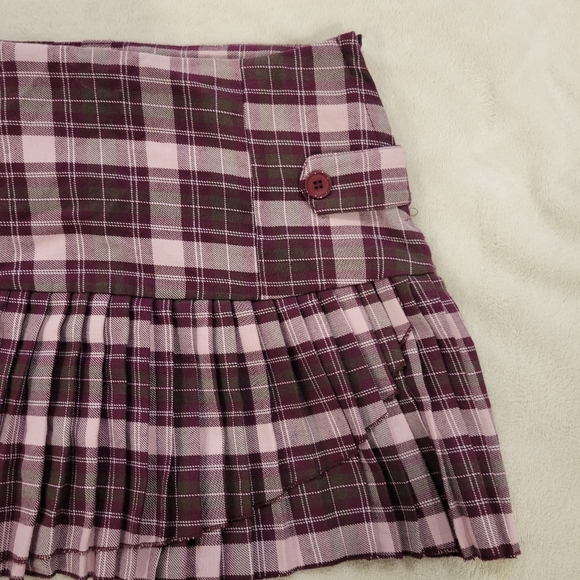 Y2k plaid mini skirt - Picture 2 of 4